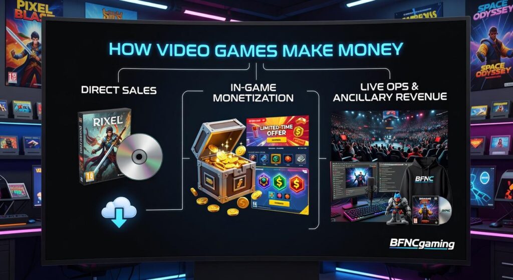 how video games make money bfncgaming