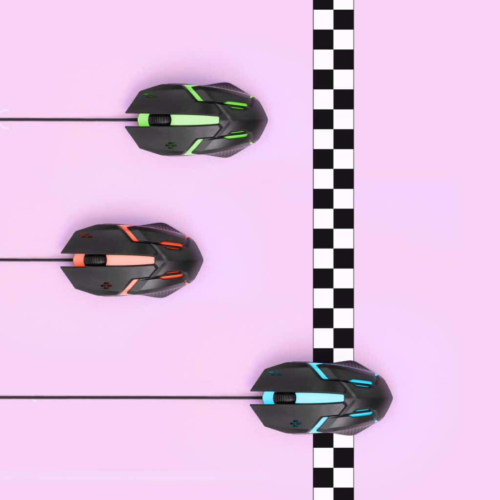 computer-mice-racing-on-black-and-white-stripe-2026-03-24-12-58-06-utc