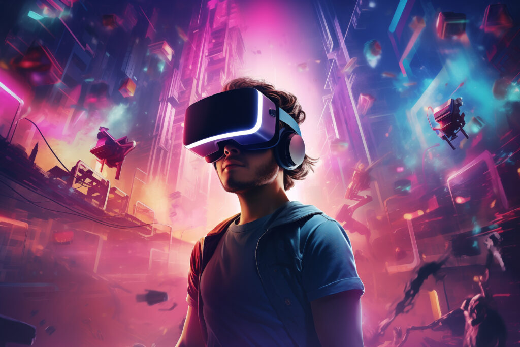 person-wearing-futuristic-high-tech-virtual-reality-glasses