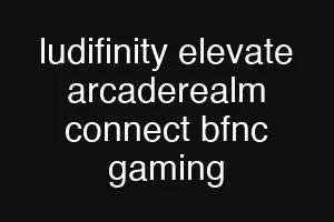 ludifinity elevate arcaderealm connect bfnc gaming